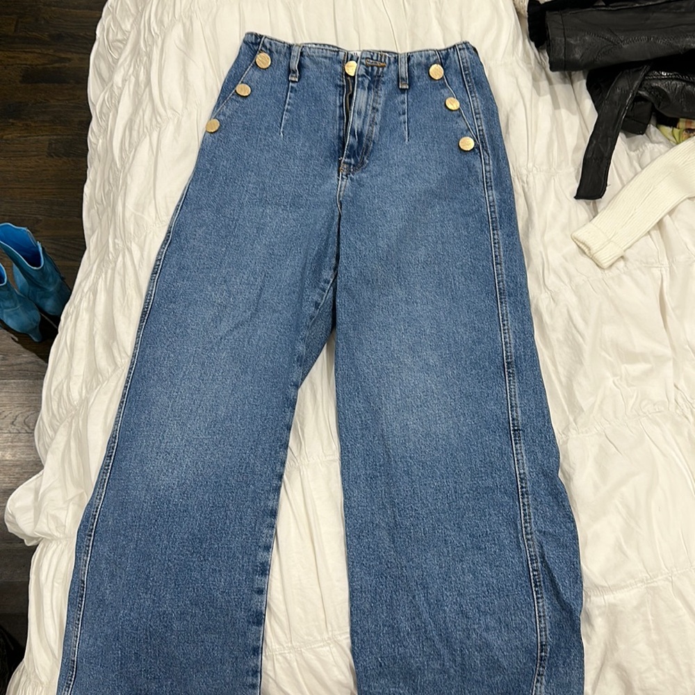 Zara blue jeans
